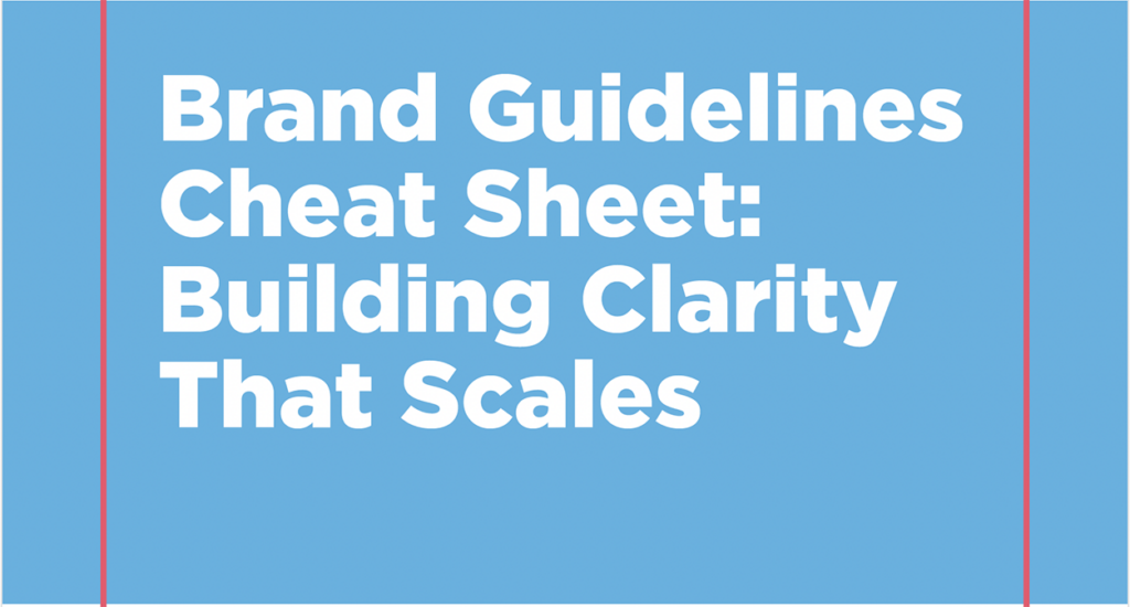MedTech Brand Guidelines Cheat Sheet
